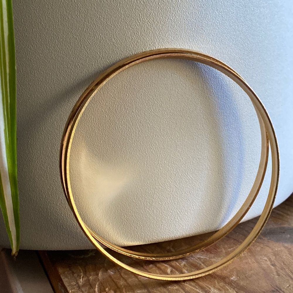 💛 14k Gold Filled Mexico Bangles